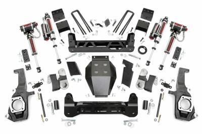 Rough Country Suspension Systems - Rough Country 7.5" Suspension Lift Kit, 11-19 Silverado/Sierra HD; 25350
