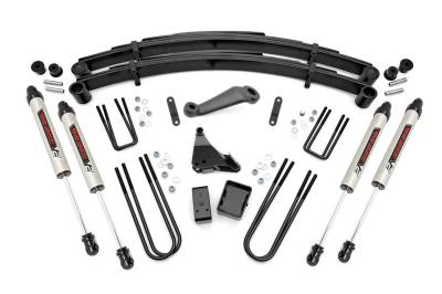 Rough Country Suspension Systems - Rough Country 6" Suspension Lift Kit, 99-04 Super Duty V10/Dsl 4WD; 49670