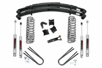Rough Country Suspension Systems - Rough Country 4" Suspension Lift Kit, 77-79 Ford F-150 4WD; 500-77-79.20