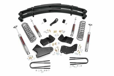 Rough Country Suspension Systems - Rough Country 4" Suspension Lift Kit, 84-90 Ford Bronco II 4WD; 48530