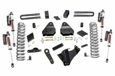 Rough Country Suspension Systems - Rough Country 4.5" Suspension Lift Kit, 11-14 F-250 Super Duty Dsl 4WD; 56350