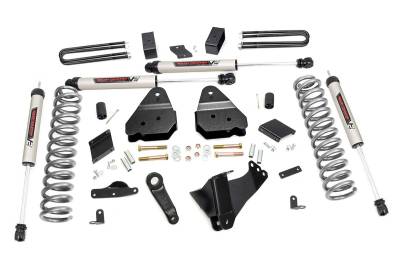 Rough Country Suspension Systems - Rough Country 4.5" Suspension Lift Kit, 11-14 F-250 Super Duty Dsl 4WD; 56370