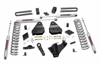 Rough Country Suspension Systems - Rough Country 4.5" Suspension Lift Kit, 11-14 F-250 Super Duty Dsl 4WD; 563.20