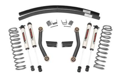 Rough Country Suspension Systems - Rough Country 3" Suspension Lift Kit, for 84-01 Jeep Cherokee XJ; 670X70