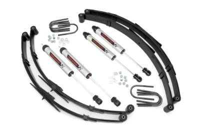 Rough Country Suspension Systems - Rough Country 2.5" Suspension Lift Kit, for 87-95 Wrangler YJ 4WD; 61570