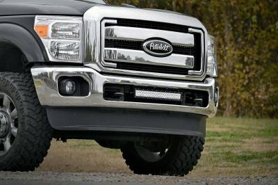 Rough Country Suspension Systems - Rough Country 20" LED Light Bar Bumper Mounts, 11-16 Super Duty; 70524