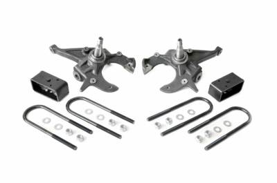 Rough Country Suspension Systems - Rough Country 2"/3" Suspension Lowering Kit; 82-04 GM S-Series RWD; 727