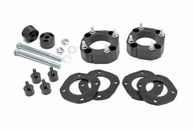 Rough Country Suspension Systems - Rough Country 2.5"-3" Suspension Leveling Kit, for 07-21 Toyota Tundra RWD; 871