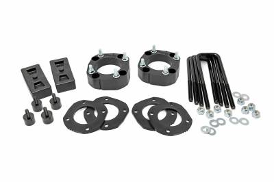 Rough Country Suspension Systems - Rough Country 2.5"-3" Suspension Leveling Kit, for 07-21 Tundra RWD; 87001