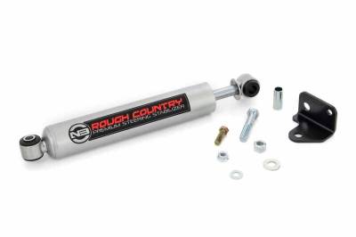 Rough Country Suspension Systems - Rough Country N3 Single Steering Stabilizer 0-6" Lift, for Jeep JK; 8730630