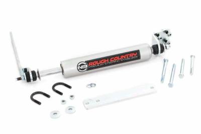 Rough Country Suspension Systems - Rough Country N3 Single Steering Stabilizer 0-4" Lift, 91-97 Ranger; 8738430