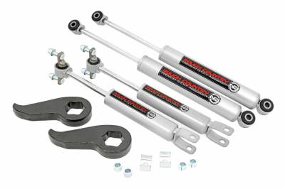 Rough Country Suspension Systems - Rough Country 1.5"-2" Suspension Leveling Kit, 11-19 Silverado/Sierra HD; 959331
