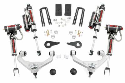 Rough Country Suspension Systems - Rough Country 3.5" Suspension Lift Kit, 11-19 Silverado/Sierra HD; 95950