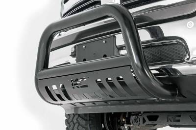 Rough Country Suspension Systems - Rough Country Front Bumper Bull Bar-Black, for Ram 1500; B-D2092