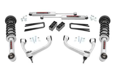 Rough Country Suspension Systems - Rough Country 3" Suspension Lift Kit, 14-20 Ford F-150 4WD; 54531