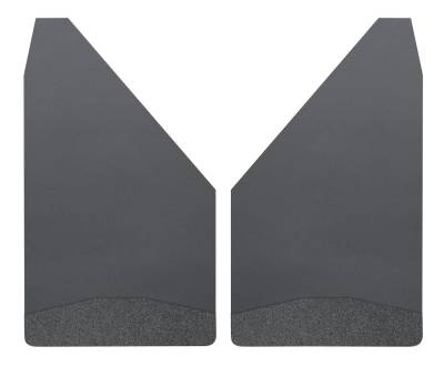 Husky Liners - Husky Liner 12" Wide Universal Rear Mud Flaps w/ Black Weights-Pair; 17152