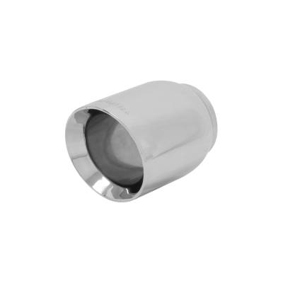 Flowmaster - Flowmaster 15392 Exhaust Pipe Tip Round Polished Stainless Steel