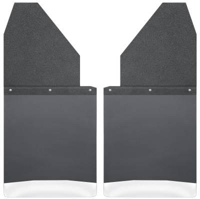 Husky Liners - Husky Liner Front/Rear 14" Wide Kickback Mud Flaps w/ SS Weights-Pair; 17111
