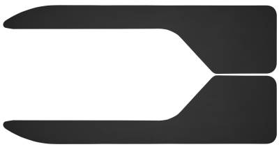 Husky Liners - Husky Liner 12" Wide Long John 36" Flare Style Rear Mud Flaps-Pair; 17048