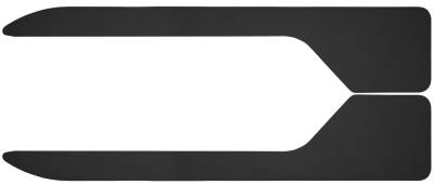 Husky Liners - Husky Liner 12" Wide Long John 48" Flare Style Rear Mud Flaps-Pair; 17050