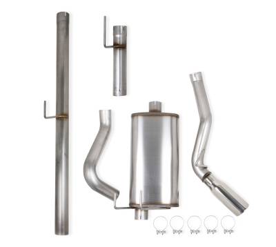 Hooker - Hooker Headers 70502446-RHKR Blackheart Cat-Back Exhaust System Fits Ram 1500