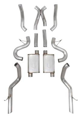 Hooker - Hooker Headers 705013141RHKR Blackheart Exhaust System Fits 79-93 Mustang