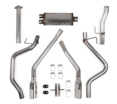 Hooker - Hooker Headers 70503445-RHKR Blackheart Cat-Back Exhaust System Fits 15-18 F-150