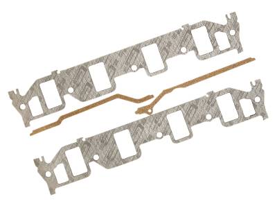 Mr Gasket - Mr. Gasket 206G Intake Gasket Port Dimensions W-1.45 in. x H-2.40 in.