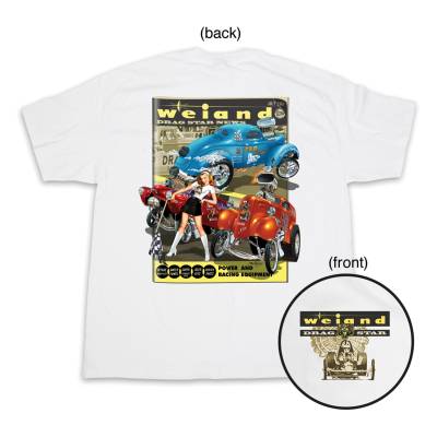 Weiand - Weiand 10008-XLWND Weiand Drag Star T-Shirt
