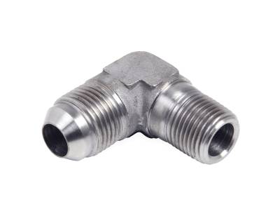 Earl's Performance - Earls Plumbing SS982206ERL 90 Deg. Stainless Steel AN to NPT Adapter Elbow