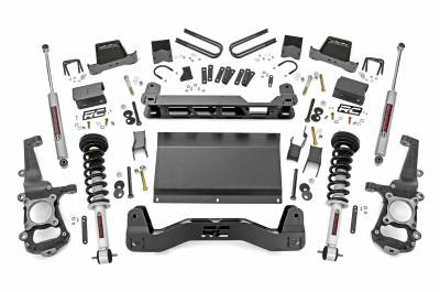 Rough Country Suspension Systems - Rough Country 6" Suspension Lift Kit, 21-24 Ford F-150 4WD; 58731