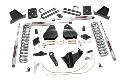 Rough Country Suspension Systems - Rough Country 6" Suspension Lift Kit, 11-14 F-250 Super Duty Gas 4WD; 566.20