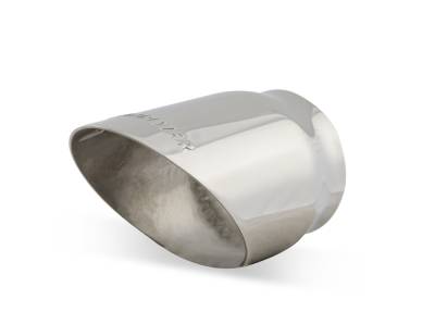 Flowmaster - Flowmaster 15353 Exhaust Pipe Tip Angle Cut Polished Stainless Steel
