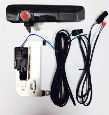 Pop & Lock - Pop & Lock for Tacoma Smart Lock Combo BOLT - Gloss Black: Code J202