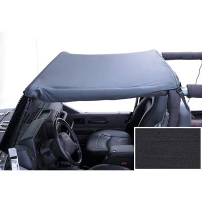 Rugged Ridge - Rugged Ridge 13573.15 Summer Brief Top for Jeep Wrangler Black Denim