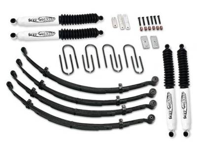 Tuff Country - Tuff Country 42701KH Lift Kit w/Shock Fits 76-86 CJ5 CJ7