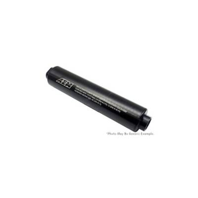 AEM Electronics - AEM 25-201BK Universal High Volume Flow Inline Fuel Filter