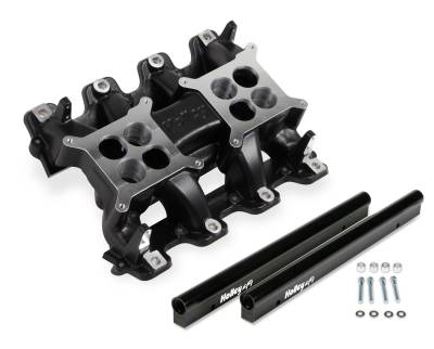 Holley EFI - Holley Performance 300-121BK Hi-Ram Intake Manifold