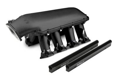 Holley EFI - Holley Performance 300-123BK LS Hi-Ram Modular Intake System Fits