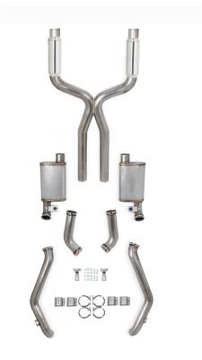 Hooker - Hooker Headers 705013124RHKR Blackheart Header-Back Exhaust System