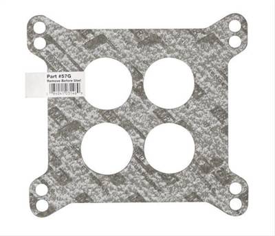 Mr Gasket - Mr. Gasket 57G Carburetor Base Gasket Carter 4bbl 4 Hole 1 7/16 in.