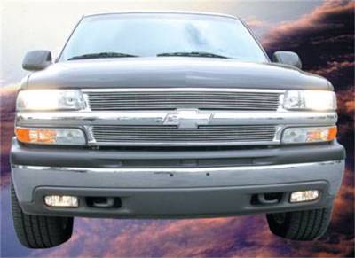 T-Rex Grilles - T-Rex 21075 Polished Billet Grille Overlay for Chevy Suburban/Tahoe