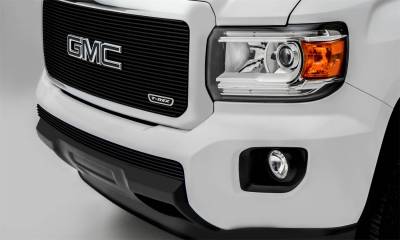 T-Rex Grilles - T-Rex Horizontal Bar Billet Aluminum Bumper Black Grille Insert 25371B
