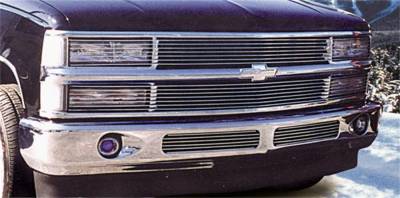 T-Rex Grilles - T-Rex 20060 Billet Series Phantom Grille Insert for Chevy Pickup/Suburban/Yukon