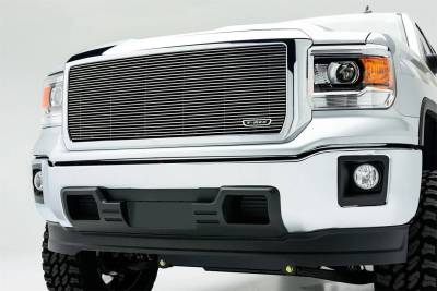 T-Rex Grilles - T-Rex 20208 Billet Series Polished Grille for 14-15 GMC Sierra 1500