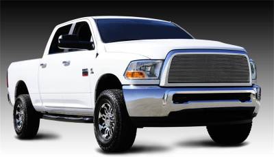 T-Rex Grilles - T-Rex 20451 Polished Billet Grille Insert for 10-12 Dodge Ram 2500/3500
