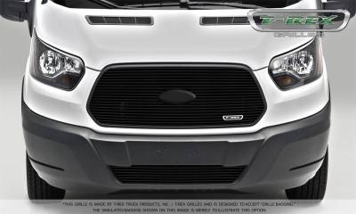 T-Rex Grilles - T-Rex Horizontal Bar Billet Aluminum Black Grille Insert 6205751