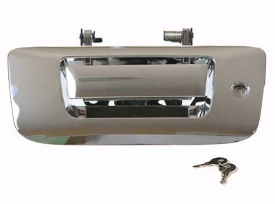 Pop & Lock - Tailgate Lock Chevy Silverado Chrome