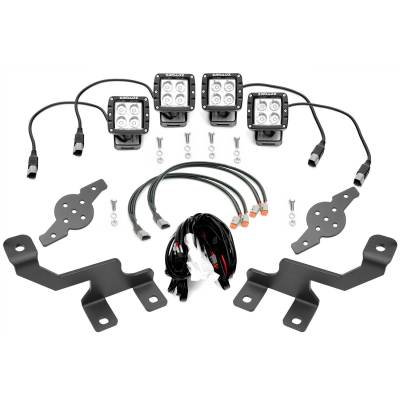 ZROADZ - ZROADZ Z365601-KIT4 Hood Hinge LED Kit for 04-14 Ford F150