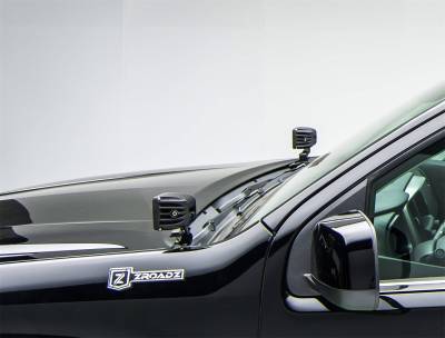 ZROADZ - ZROADZ Z362671-KIT2 3" LED Pod Lights Hood Hinge Kit for 15-23 Canyon & Colorado